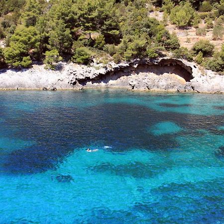 Secluded Fisherman'S Cottage Cove Bacva, Korcula - 9475 Pupnat Buitenkant foto