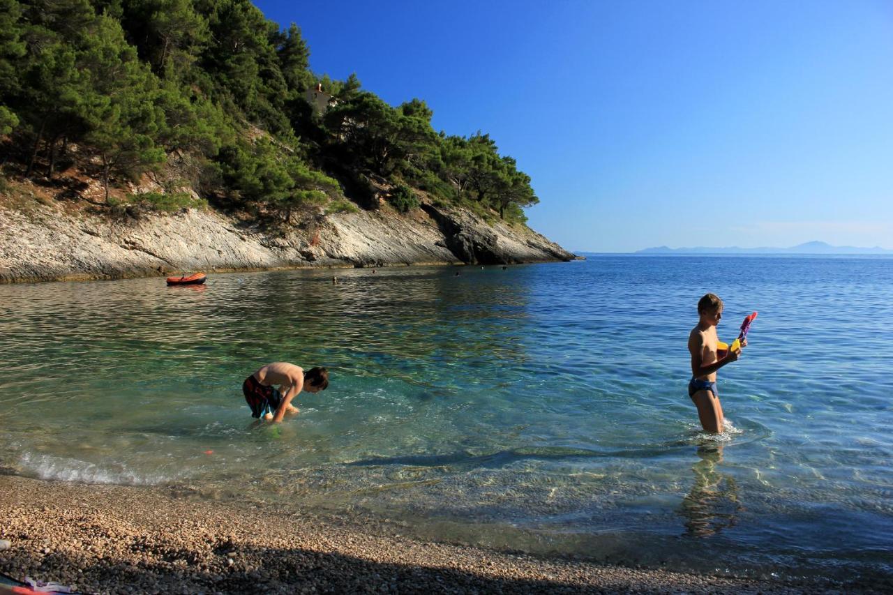 Secluded Fisherman'S Cottage Cove Bacva, Korcula - 9475 Pupnat Buitenkant foto