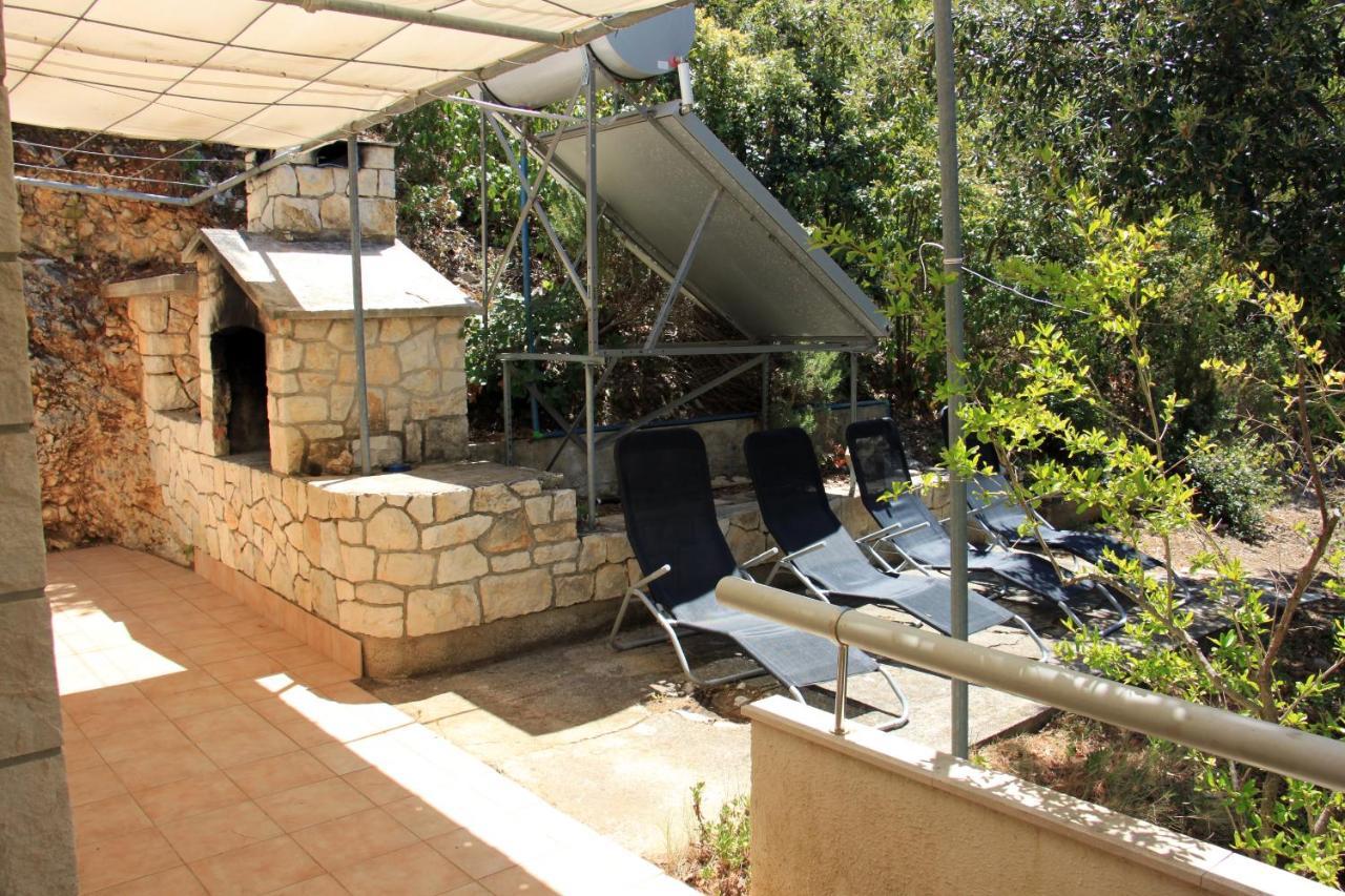Secluded Fisherman'S Cottage Cove Bacva, Korcula - 9475 Pupnat Buitenkant foto