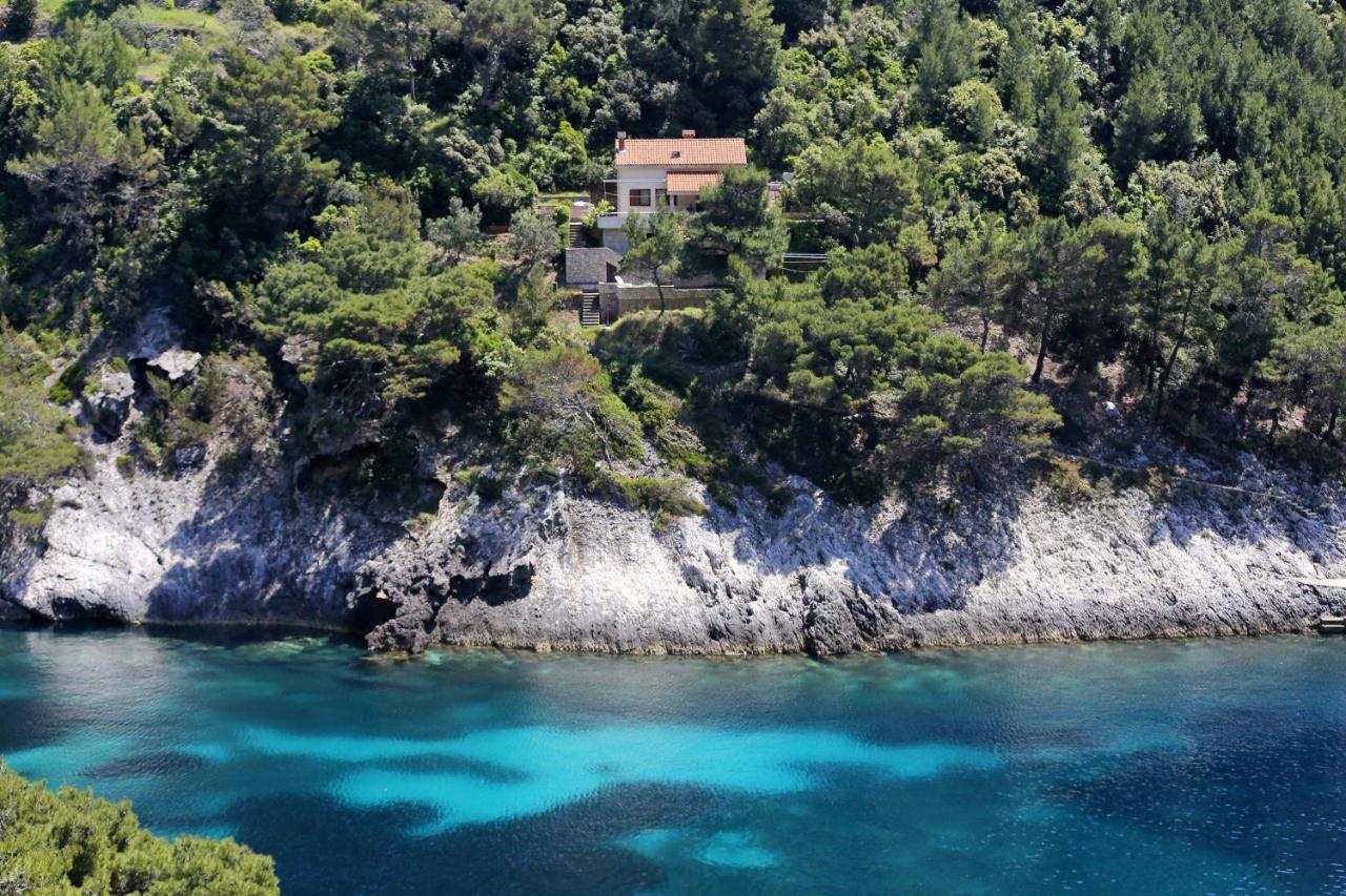 Secluded Fisherman'S Cottage Cove Bacva, Korcula - 9475 Pupnat Buitenkant foto