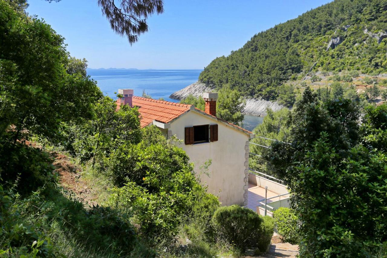 Secluded Fisherman'S Cottage Cove Bacva, Korcula - 9475 Pupnat Buitenkant foto