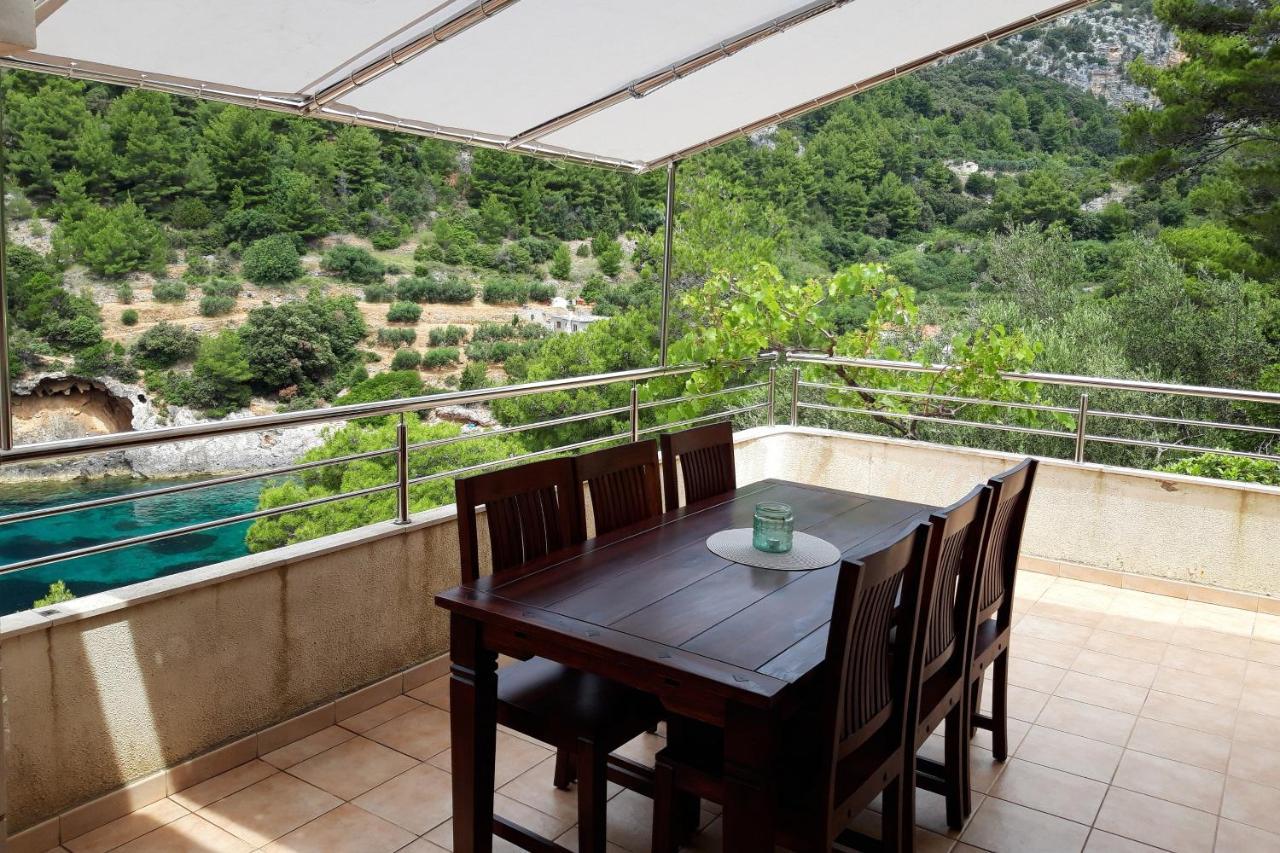 Secluded Fisherman'S Cottage Cove Bacva, Korcula - 9475 Pupnat Buitenkant foto